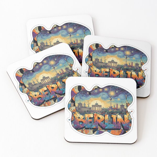 Item preview, Berlin Turbo Graffiti Dreams – Viral Art Drop 2026 Sticker designed and sold by Imaginarium of Chaos falcon88 .