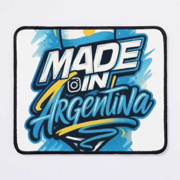 Item preview, Made in Argentina Patriotic Flag Typography designed and sold by Bulk store .
