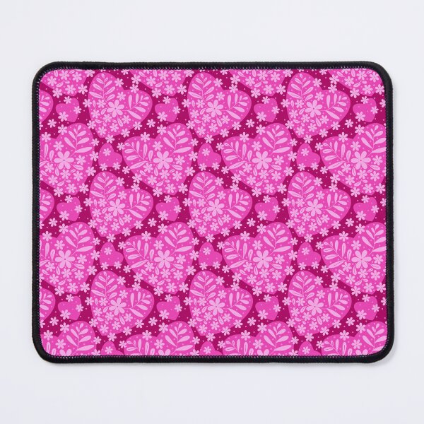 Item preview, Blooming heart pattern in pink palate designed and sold by Kaushlydraw.