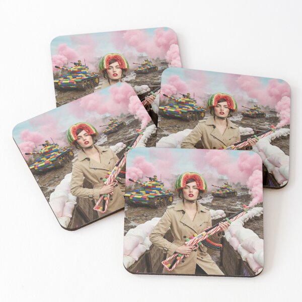 Item preview, The Broken Idols Series : "Make Candy, Not War: The Sweetest Rebellion" designed and sold by Virtual-Studio-Geebaki.
