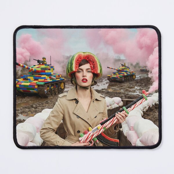 Item preview, The Broken Idols Series : "Make Candy, Not War: The Sweetest Rebellion" designed and sold by Virtual-Studio-Geebaki.