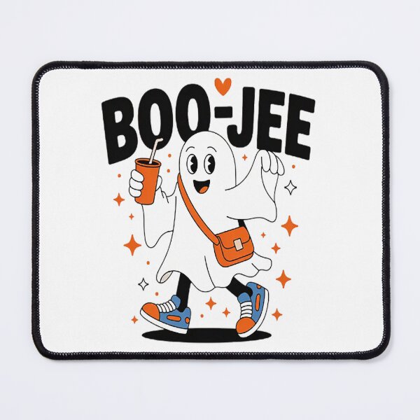 Item preview, Boo Jee Boujee Scary Cute Ghost Halloween designed and sold by NicolaMail.