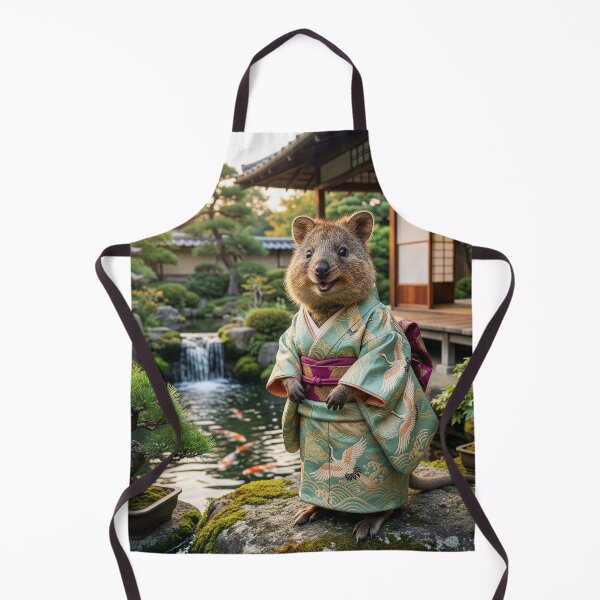 Item preview, Quokka in his Japanese Garden designed and sold by Tridentulus.