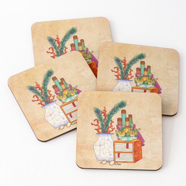 Item preview, Korean Folk Art Chaekgeori A - Scholarly Ambition designed and sold by QamarART Paintings.