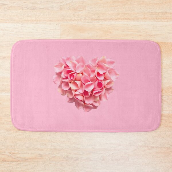 Item preview, Pink Roses Petals Heart designed and sold by PurplleArtz .