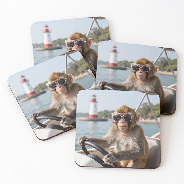 Item preview, Captain Cool – A Summer Ride with Pure Confidence designed and sold by PixelVibe782.