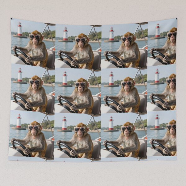 Item preview, Captain Cool – A Summer Ride with Pure Confidence designed and sold by PixelVibe782.