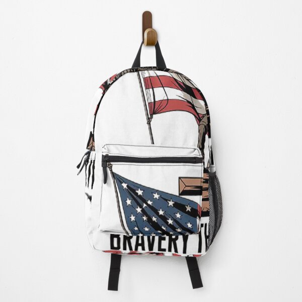 Item preview, Bravery Through Faith Stand Tall With Belief Christian Patriot designed and sold by NicolaMail.