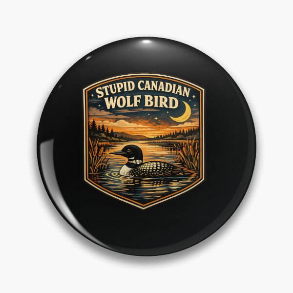 Item preview, Funny Stupid Canadian Wolf Bird  Absurd Animal designed and sold by tulinorampyc.