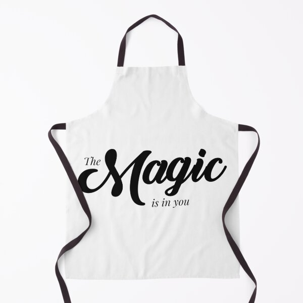 Item preview, The magic is in you, Motivational Quote, simple black word designed and sold by BlareBlare.