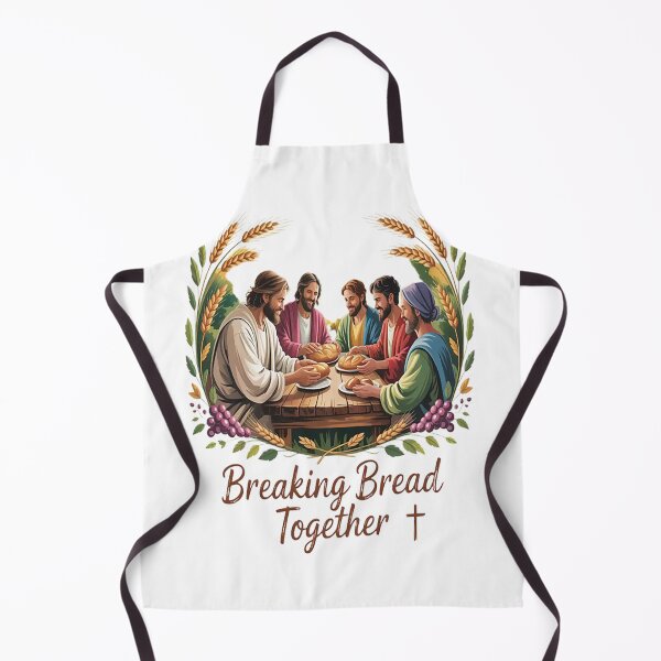 Item preview, Breaking Bread Together Communion Of Unity And Faith Christianity designed and sold by TheRetroStyle.