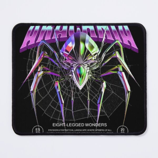 Item preview, Metallic Eight-Legged Wonder Arachnia Iridescent Streetwear Design designed and sold by GenZFashion000.
