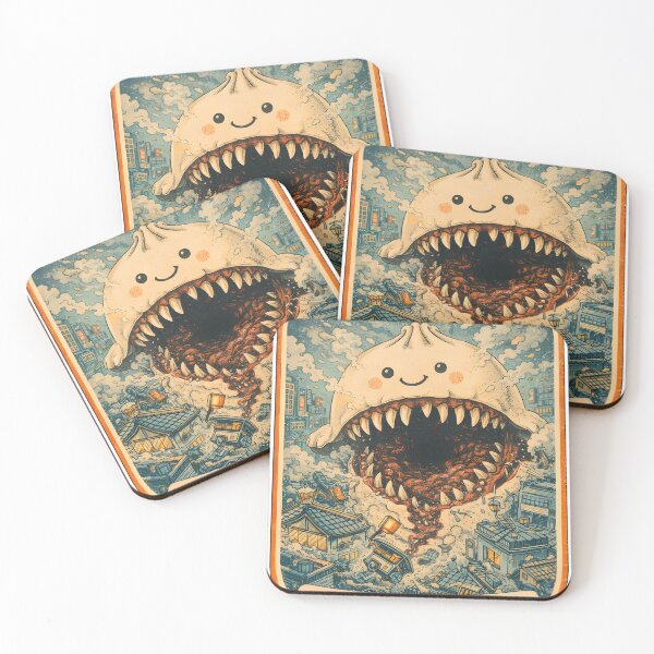 Item preview, Dumpling Doom – Adorable Outside, Abyss Inside designed and sold by Snackwear Apparel.