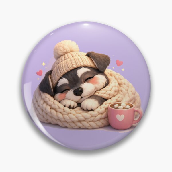 Item preview, Winter Walkies – Schnauzer Mom Cozy Nap Cocoa Cute Shirt designed and sold by dogmomtees.