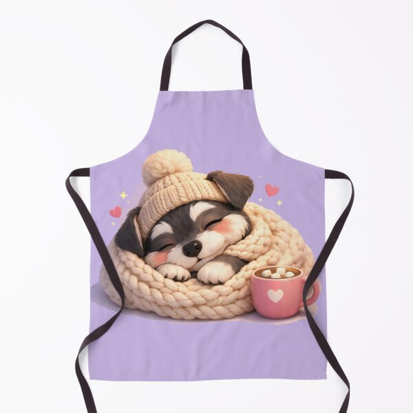 Item preview, Winter Walkies – Schnauzer Mom Cozy Nap Cocoa Cute Shirt designed and sold by dogmomtees.