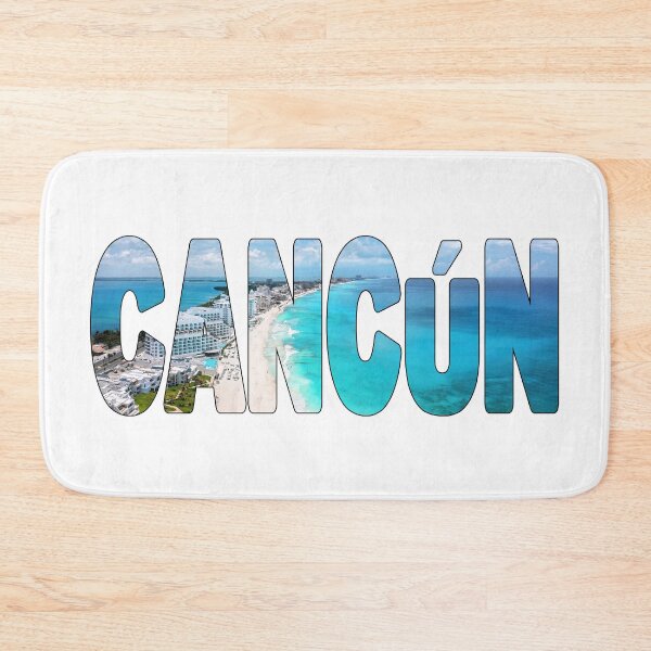 Item preview, CANCÚN - Mexico Beachfront Resorts Area Colours of Mexican Caribbean designed and sold by Adam Gormley.