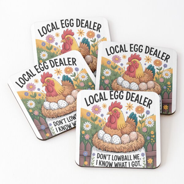 Item preview, Local Egg Dealer Know What I Got Chicken  designed and sold by NicolaMail.