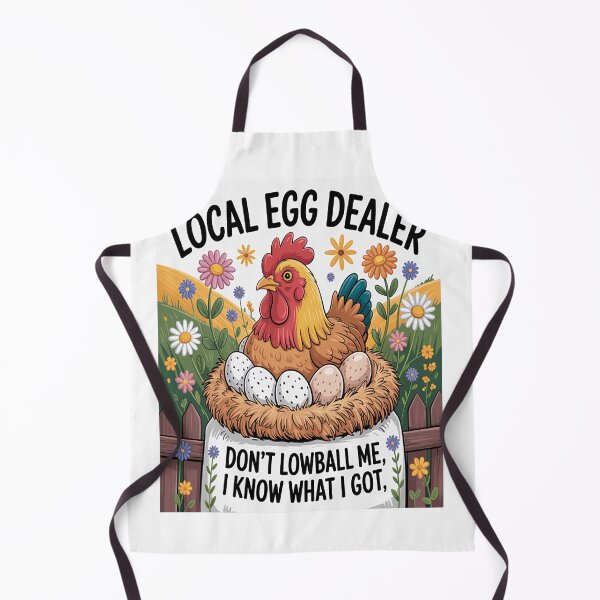 Item preview, Local Egg Dealer Know What I Got Chicken designed and sold by NicolaMail.