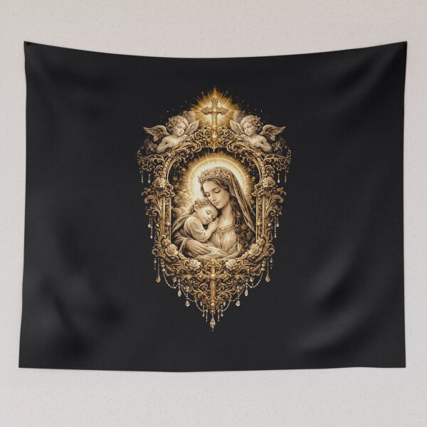 Item preview, Regina Caeli — Luminous Mother & Child designed and sold by Sanctum Icons.