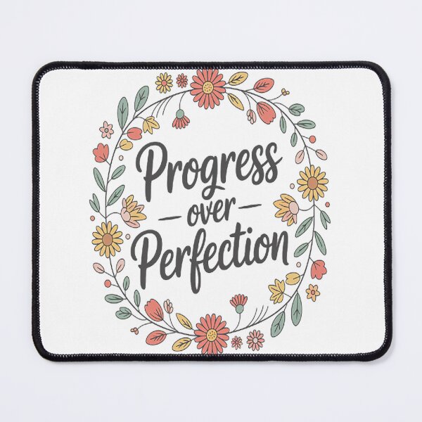 Item preview, Motivational Progress Over Perfection Back To School Teacher designed and sold by NicolaMail.