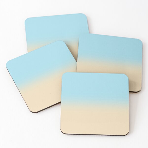 Item preview, Blue and Beige Color Gradient designed and sold by JulzPink.