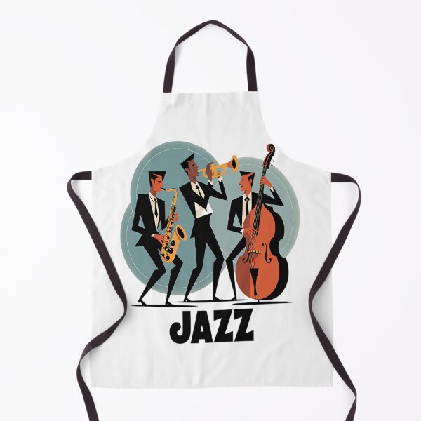 Item preview, Jazz Musicians Orchestra Playing On Stage Smooth Jazz designed and sold by TheRetroStyle.