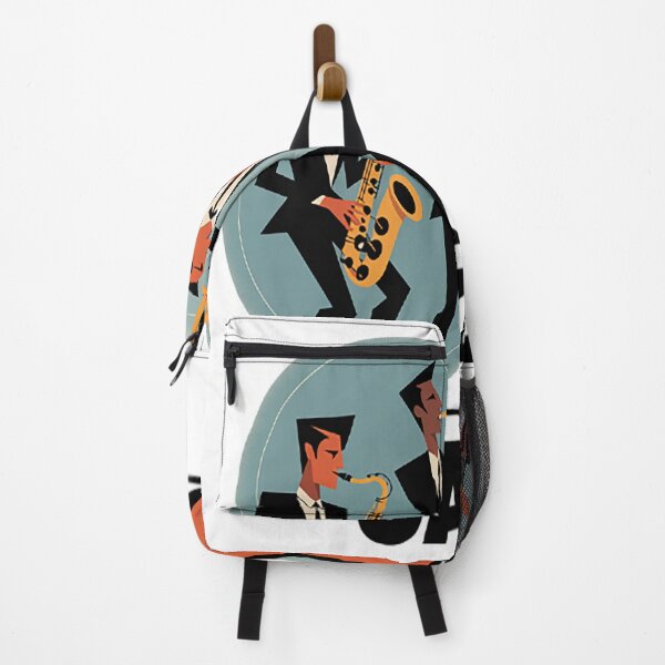 Item preview, Jazz Musicians Orchestra Playing On Stage Smooth Jazz designed and sold by TheRetroStyle.