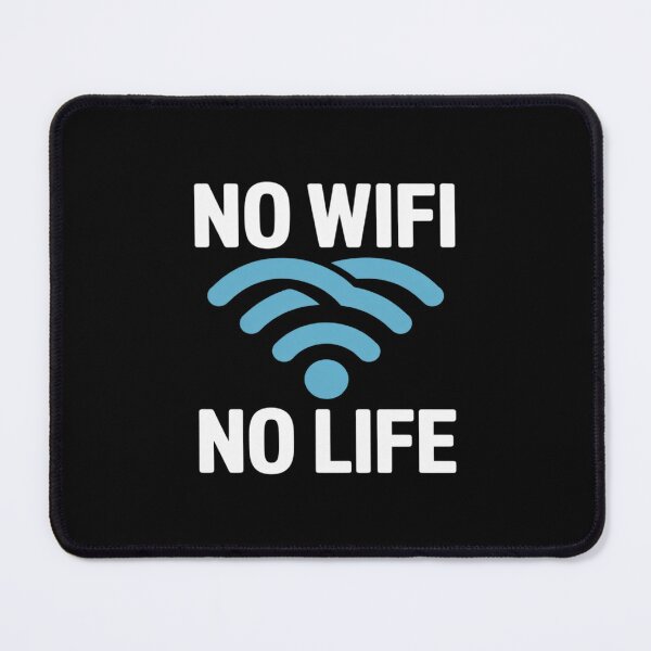 Item preview, No WiFi, No Life Heartbreak Block Graphic designed and sold by Shannon Bosley.