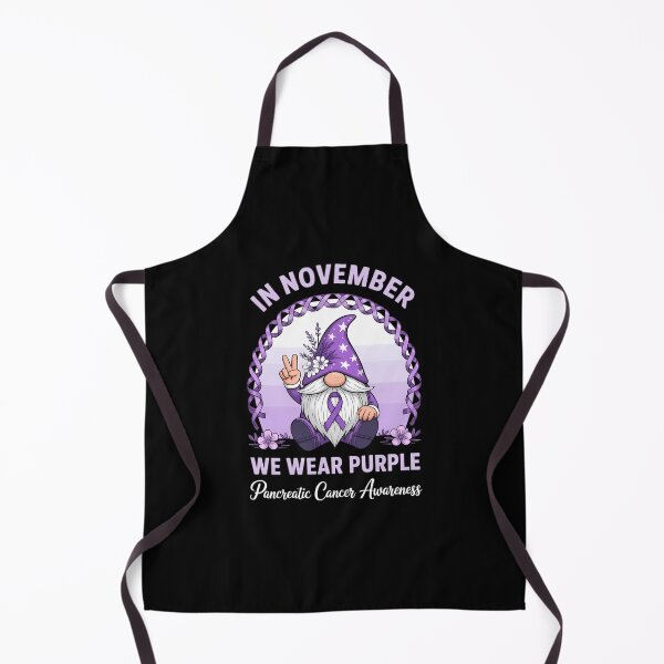 Item preview, Gnome Rainbow In November Purple Pancreatic Cancer Awareness designed and sold by FaithAbbott.