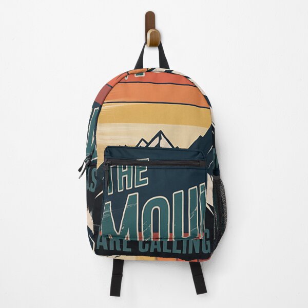 Item preview, Mountains are Calling & I Must Go 80s Mountain designed and sold by NicolaMail.