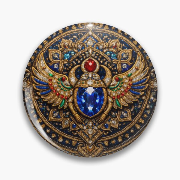 Item preview, Celestial Winged Scarab of Royal Power designed and sold by VieSante.