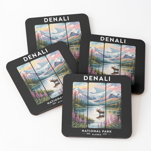 Item preview, Denali National Park Alaska Watercolor Comfort Colors designed and sold by FaithAbbott.