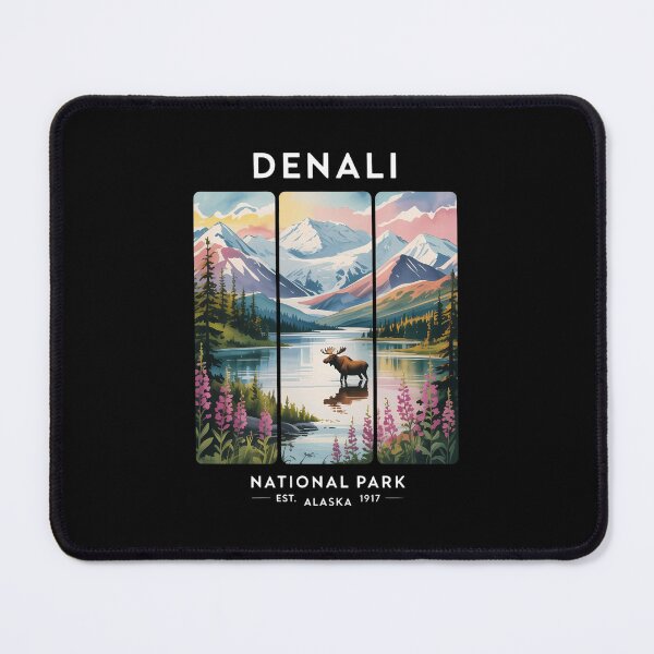Item preview, Denali National Park Alaska Watercolor Comfort Colors designed and sold by FaithAbbott.
