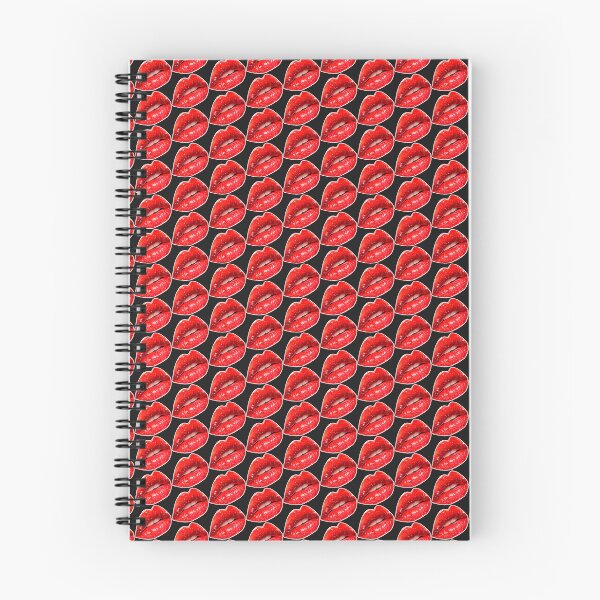 Item preview, Vibrant Red lips kiss designed and sold by AhArtMe.