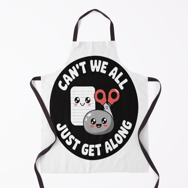 Item preview, Rock Paper Scissors Can't We All Just Get Along designed and sold by TheRetroStyle.