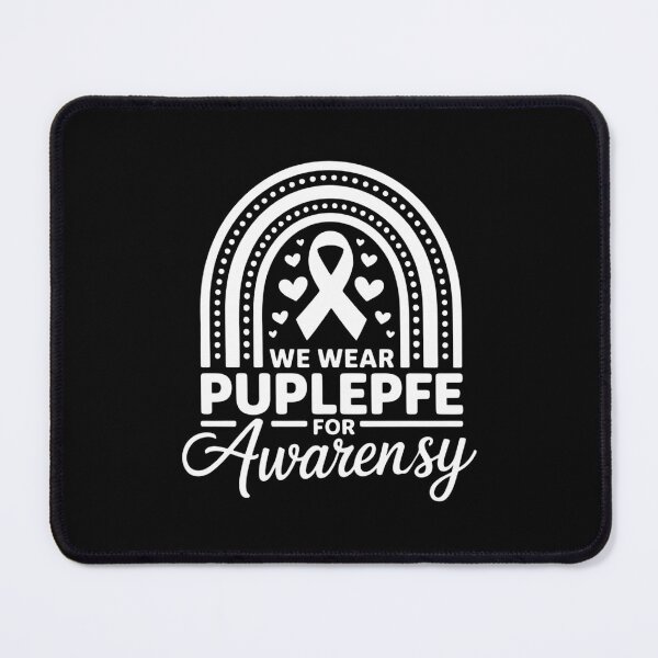 Item preview, I Wear Purple For Epilepsy Awareness Rainbow Epilepsy designed and sold by FaithAbbott.