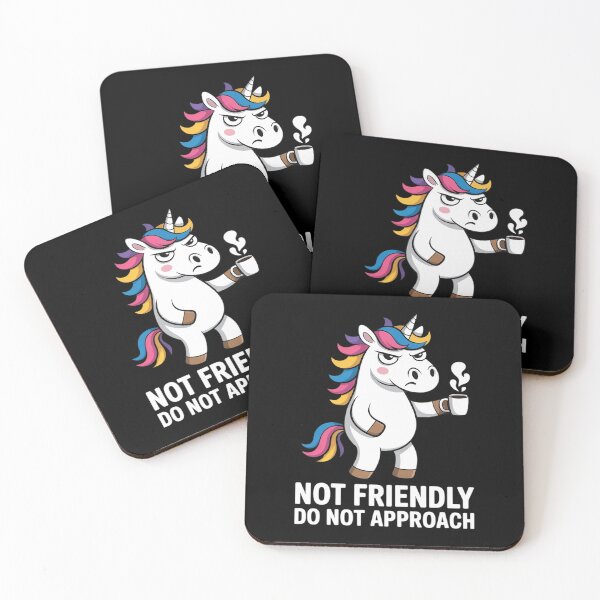 Item preview, Not Friendly Do Not Approach designed and sold by Shannon Bosley.