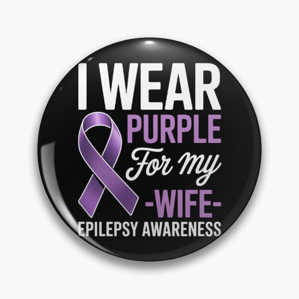 Item preview, I Wear Purple For Epilepsy Awareness designed and sold by FaithAbbott.