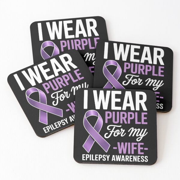 Item preview, I Wear Purple For Epilepsy Awareness designed and sold by FaithAbbott.