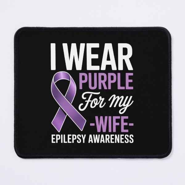 Item preview, I Wear Purple For Epilepsy Awareness designed and sold by FaithAbbott.