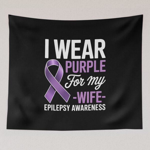 Item preview, I Wear Purple For Epilepsy Awareness designed and sold by FaithAbbott.