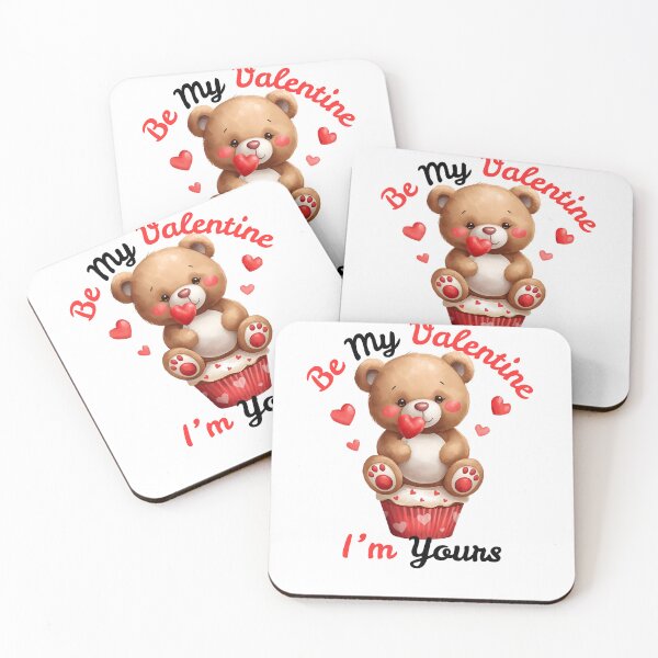 Item preview, Be My ValetIne I'm Yours Cute Teddy designed and sold by SolSel ⭐⭐⭐⭐⭐.
