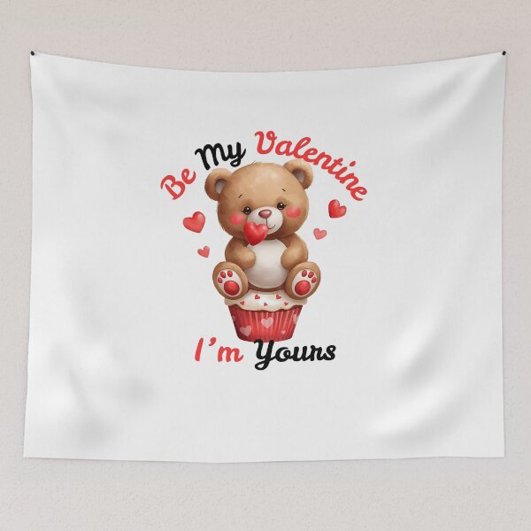 Item preview, Be My ValetIne I'm Yours Cute Teddy designed and sold by SolSel ⭐⭐⭐⭐⭐.