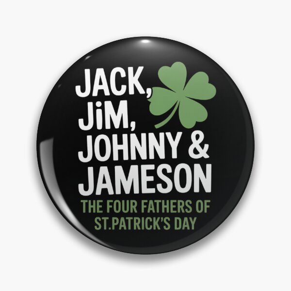Item preview, Saint Patricks Day Jack Jim Johnny Jameson Fathers designed and sold by IdunayaStore.