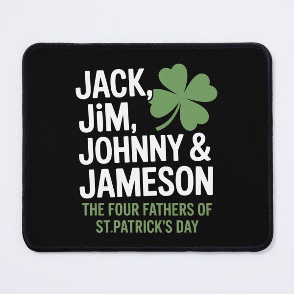 Item preview, Saint Patricks Day Jack Jim Johnny Jameson Fathers designed and sold by IdunayaStore.