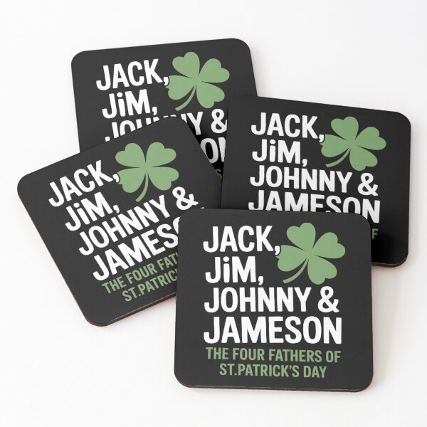 Item preview, Saint Patricks Day Jack Jim Johnny Jameson Fathers designed and sold by IdunayaStore.