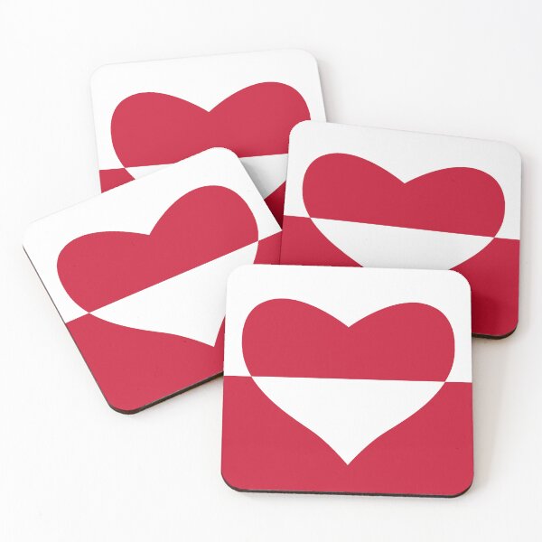 Item preview, Greenland Heart Flag designed and sold by wickedcartoons.
