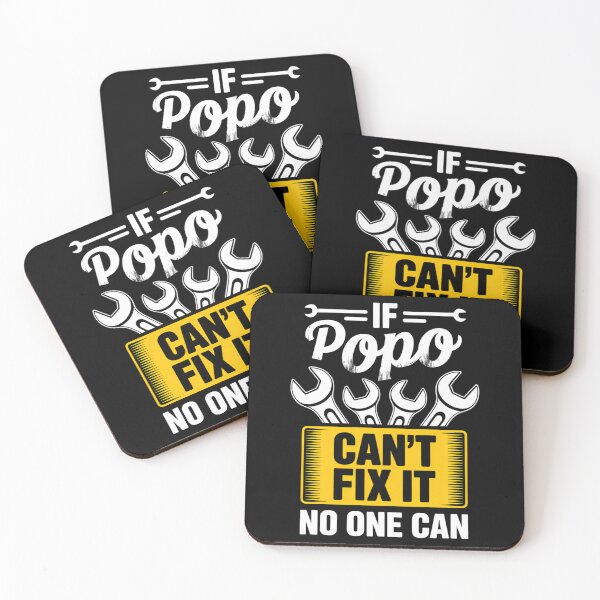 Item preview, Father Day Gift If Popo Can't Fix It No One Can designed and sold by FaithAbbott.