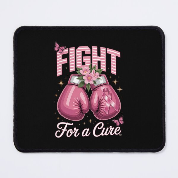 Item preview, Fight For A Cure Pink Boxing Gloves Breast Cancer Awareness designed and sold by FaithAbbott.