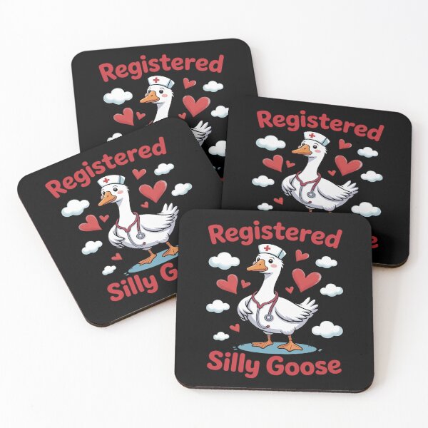 Item preview, Nurse Life Nursing Silly Goose RN Silly Goose Nurse Club designed and sold by Shannon Bosley.